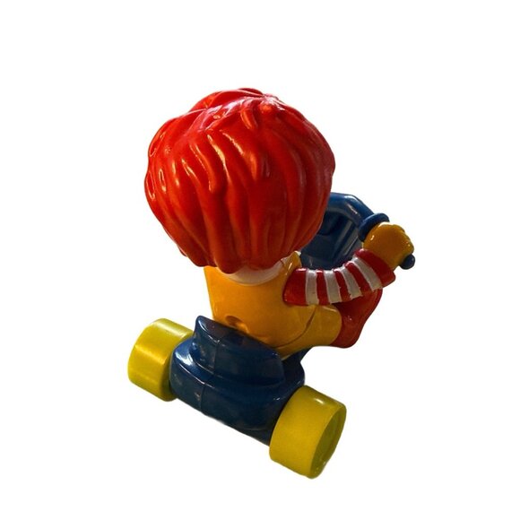 McDonald's Baby Ronald McDonald on Bicycle Happy Meal Toy  2011 - Picture 2 of 4